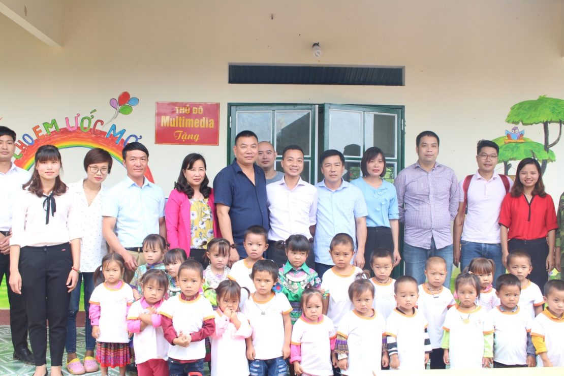 The handover ceremony “School for children” in Lao Cai 2018