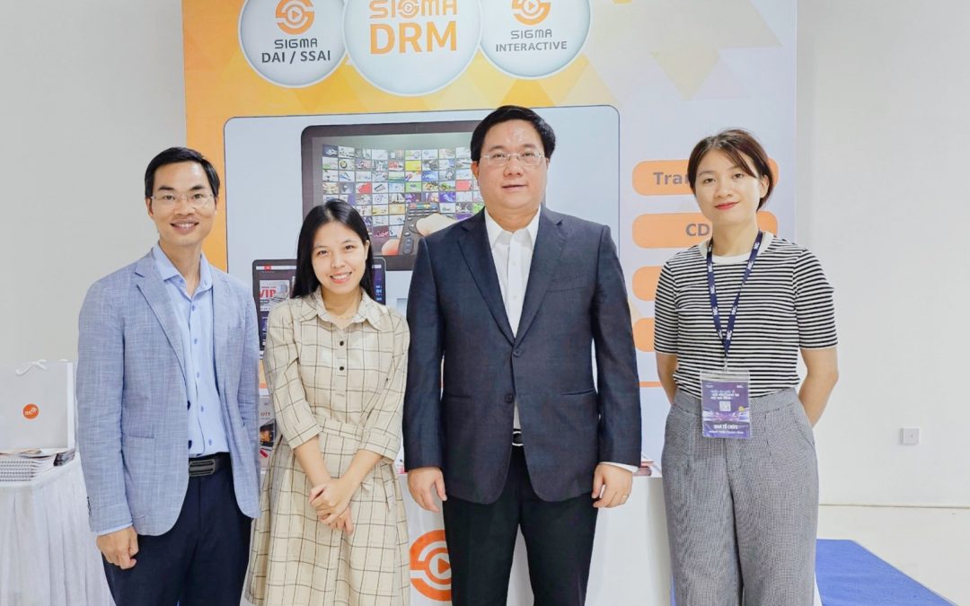 Thủ Đô Multimedia góp mặt và trưng bày giải pháp sigma OTT tại triển lãm Quốc tế Đổi mới sáng tạo Việt Nam 2023.