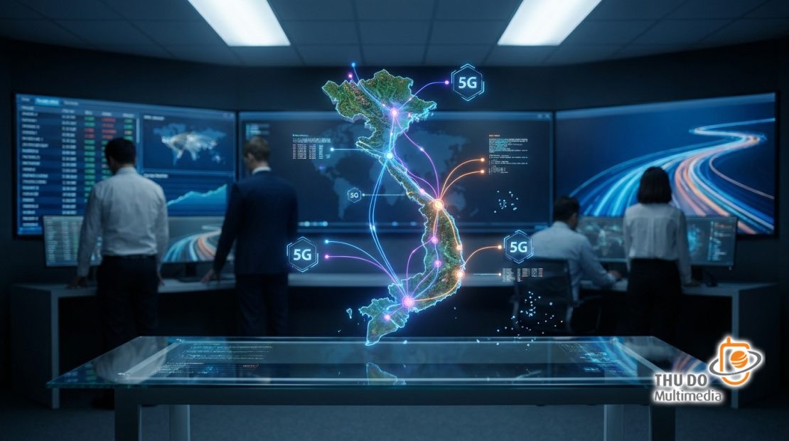 Mạng lưới máy chủ phân tán Edge CDN kết nối trên nền tảng 5G tại Việt Nam